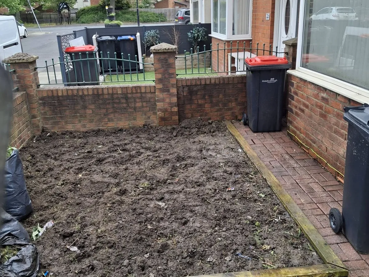 Garden after GLM Site Services